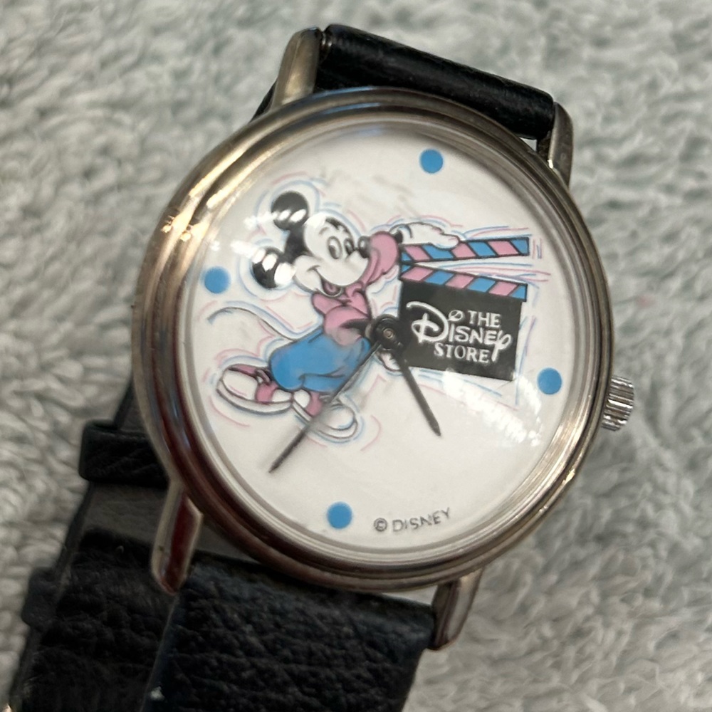 Vintage 1990s Disney Store Cast Member Mickey Mouse Watch